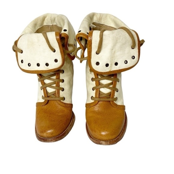 FRYE Julia Lace Up Boots - Picture 10 of 14